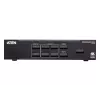 ATEN 4 x 2 True 4K pristatymo matricos komutatorius, medijos pristatymo matricos komutatorius, 4096 x 2160 pikselių, 4096 x 2160, 3840 x 2160, juoda, metalas, mygtukai