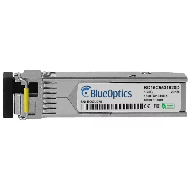 SFP siųstuvo-imtuvo modulis BlueOptics SFP-GIG-BB LX/LC EEC-BO šviesolaidis 20 000 m