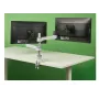 “R-Go Tools” monitoriaus laikiklis “R-Go Zepher Dual”, skirtas dviem monitoriams, pilnai reguliuojamas, 0–8 kg keliamoji galia, 100 % žiedinis, juodas