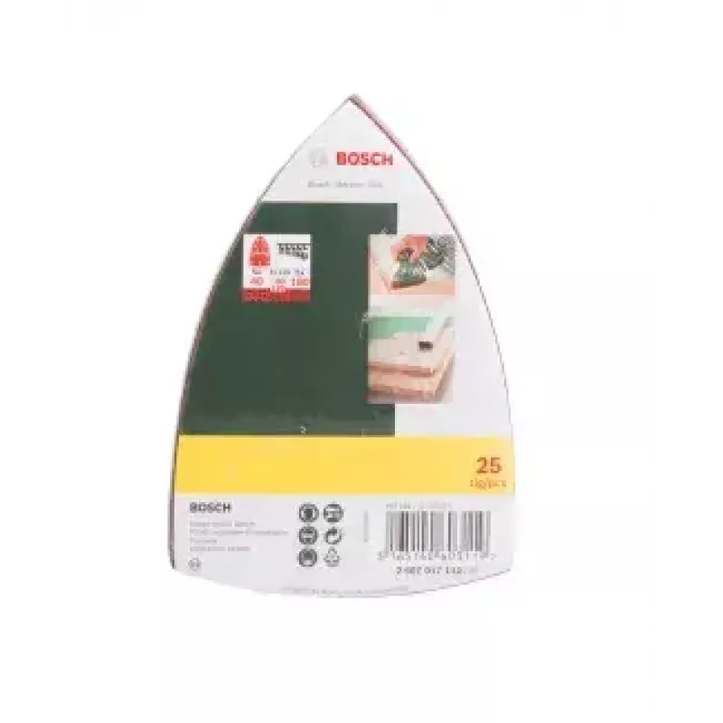 Bosch 2607017112 25 vnt. Šlifavimo lapeliai