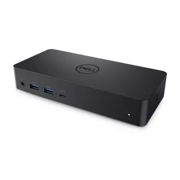 DELL D6000 laidinis USB 3.2 Gen 1 (3.1 Gen 1) Type-C juodas