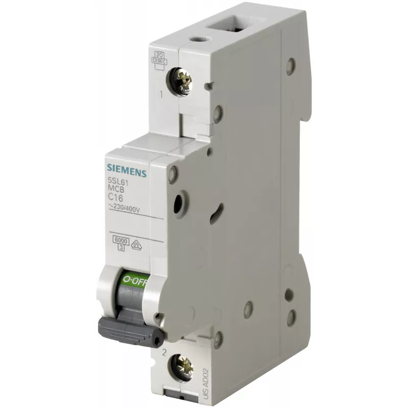 Siemens 5SL61107 grandinės pertraukiklis Miniatiūrinis grandinės pertraukiklis C tipo 1