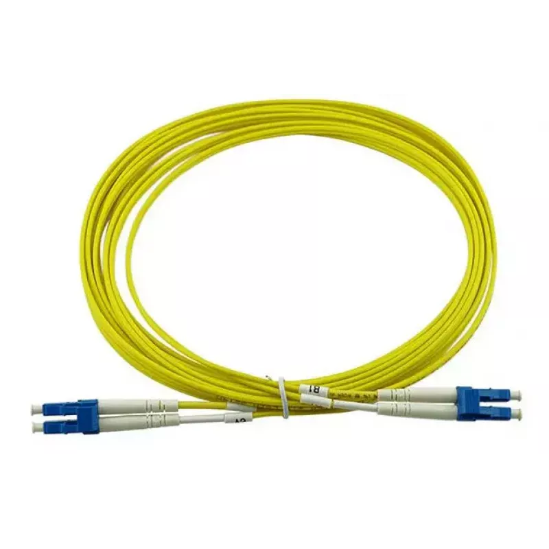 BlueOptics LRCABLE10M InfiniBand šviesolaidinis kabelis 10 m LC Geltonas