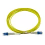 BlueOptics LRCABLE10M InfiniBand šviesolaidinis kabelis 10 m LC Geltonas