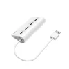 Hama 00200120 sąsajos šakotuvas USB 2.0 480 Mbit/s Baltas