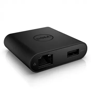 DELL YRPDK USB grafikos adapteris juodas