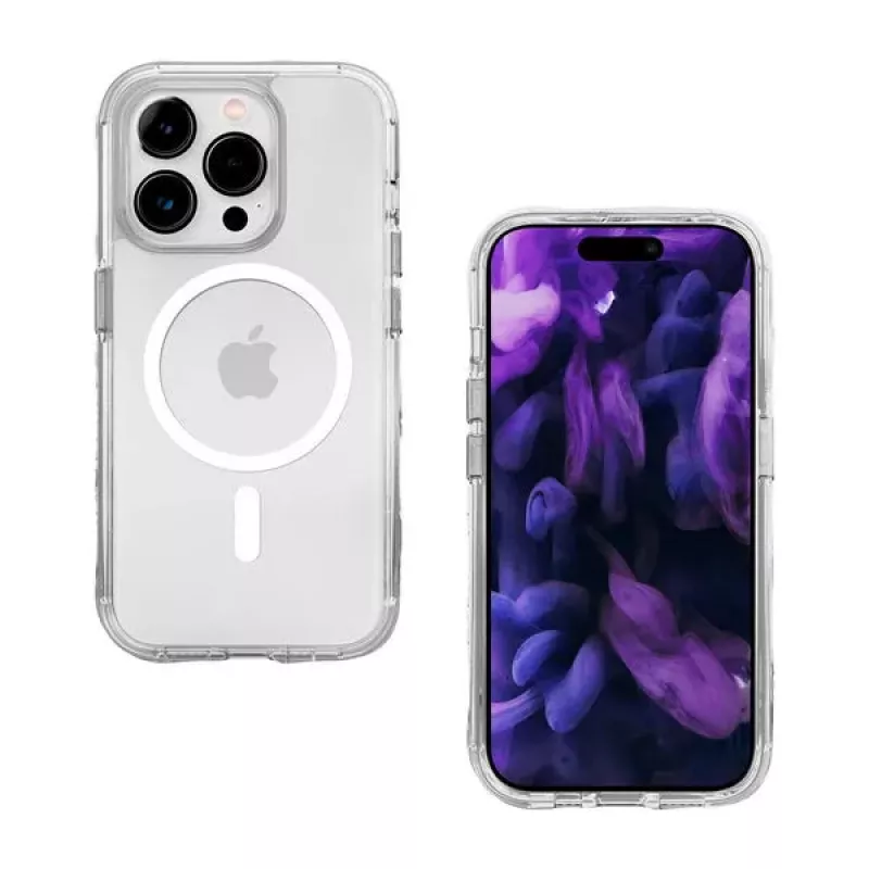 Dėklas LAUT Crystal Matter X iPhone 15 Pro permatomas 15,5 cm