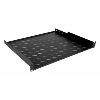 Stovo lentyna Equip Fixed Shelf 19' 1U 600MM juoda