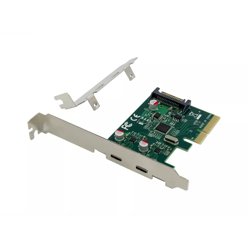 Conceptronic EMRICK13G 2 prievadų USB 3.2 Gen 2 Type-C PCIe kortelė