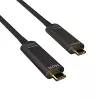USB kabelis Kindermann 5773 000 508 USB 3.2 Gen 2 8 m USB C juodas