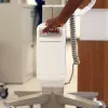Multimedijos vežimėlis Ergotron CareFit plonas 2.0 auksinis baltas aliuminis plastikas plienas