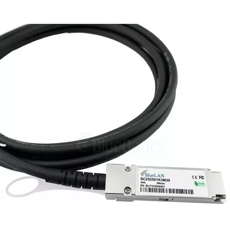 InfiniBand / šviesolaidinis kabelis BlueOptics OS6560-CBL-300-BL