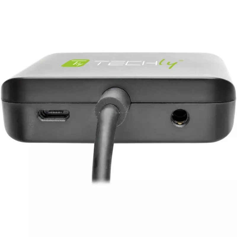 Techly HDMI garso išgaviklis Stereo/Garso 5.1 kanalas 4K 3D IDATA HDMI-VGA8