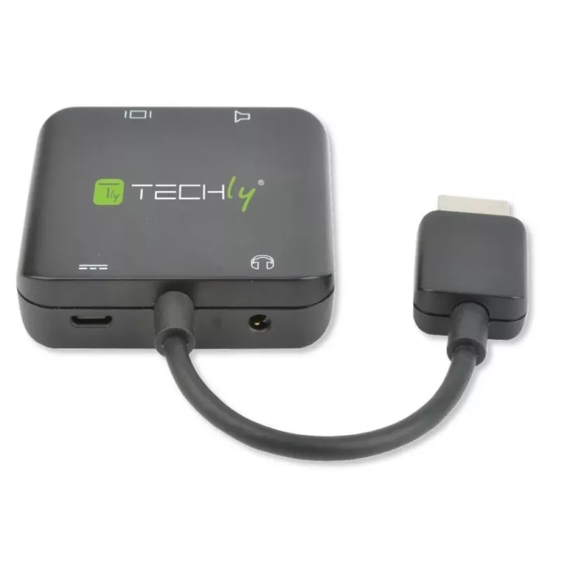 Techly HDMI garso išgaviklis Stereo/Garso 5.1 kanalas 4K 3D IDATA HDMI-VGA8