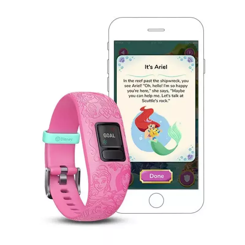 Aktyvumo apyrankė Garmin Vivofit Jr.2 Rožinė MIP ekranas 88x88
