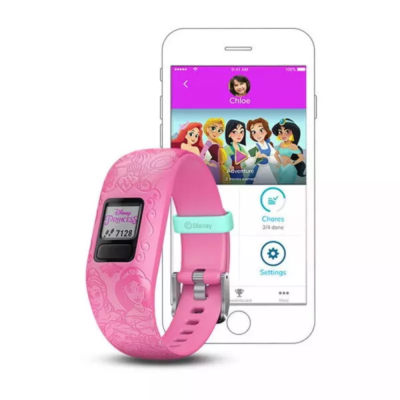 Aktyvumo apyrankė Garmin Vivofit Jr.2 Rožinė MIP ekranas 88x88