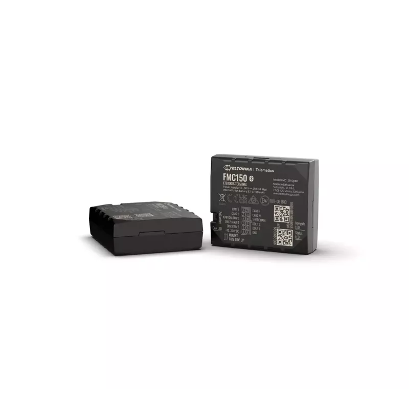 GPS seklys Teltonika FMC150 Car Juoda 0,128 GB baterija 6 val.