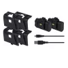 PDP Gaming Play & Charge Kit, Xbox One, žaidimų valdiklio baterija, juoda, polikarbonatas, 3 m, Microsoft