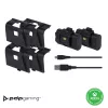 PDP Gaming Play & Charge Kit, Xbox One, žaidimų valdiklio baterija, juoda, polikarbonatas, 3 m, Microsoft
