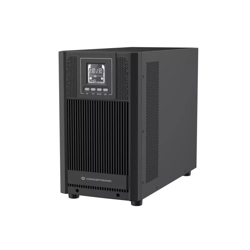 Conceptronic ZEUS52ES3K 3000VA 2700W Online Tower UPS, Schuko
