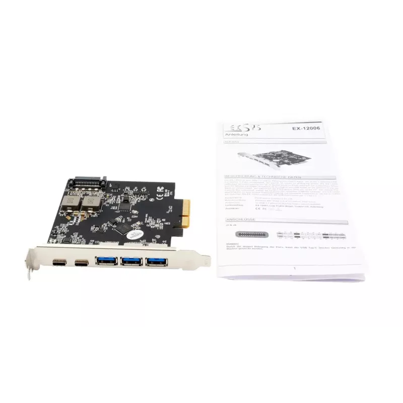 Sąsajos plokštė EXSYS EX-12006 Internal USB 3.2 Gen 2