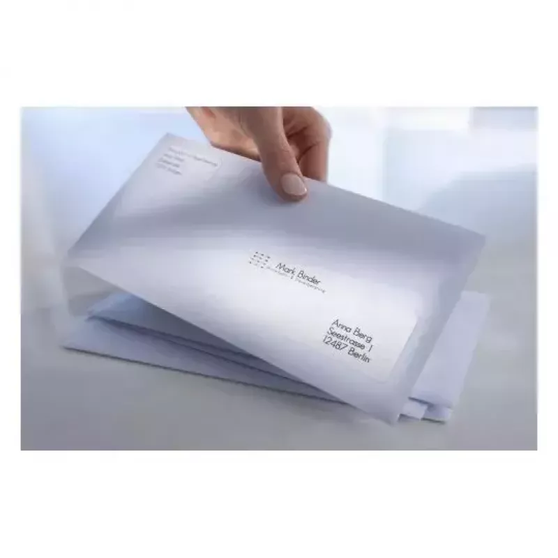 Lipnus lipdukas Avery L7636-25 suapvalintu stačiakampiu