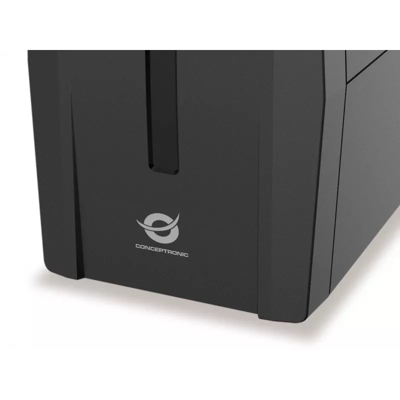 Conceptronic ZEUS01G 650VA 360W UPS, UK lizdai x 2, HID USB, RJ45 įėj./išėj., AVR