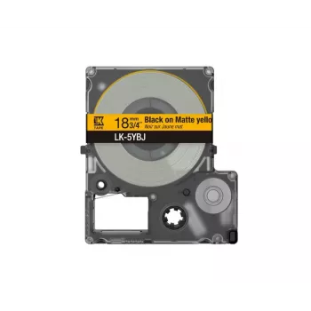 Epson C53S672075 juosta etiketėms, juoda ant geltonos
