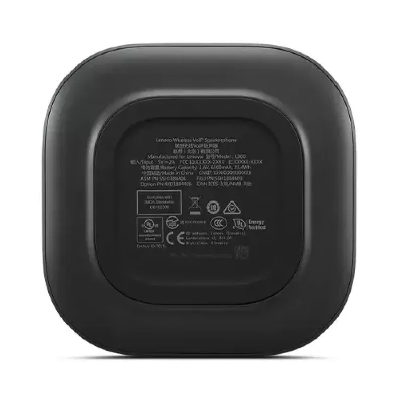Lenovo 4XD1B84406 Bluetooth konferencinis garsiakalbis Juoda 5.0