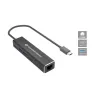 Conceptronic ABBY14B 2.5G Ethernet USB 3.2 Gen 1 adapteris su USB šakotuvu, 2,5 GbE, USB-A x 2, USB-C x 2