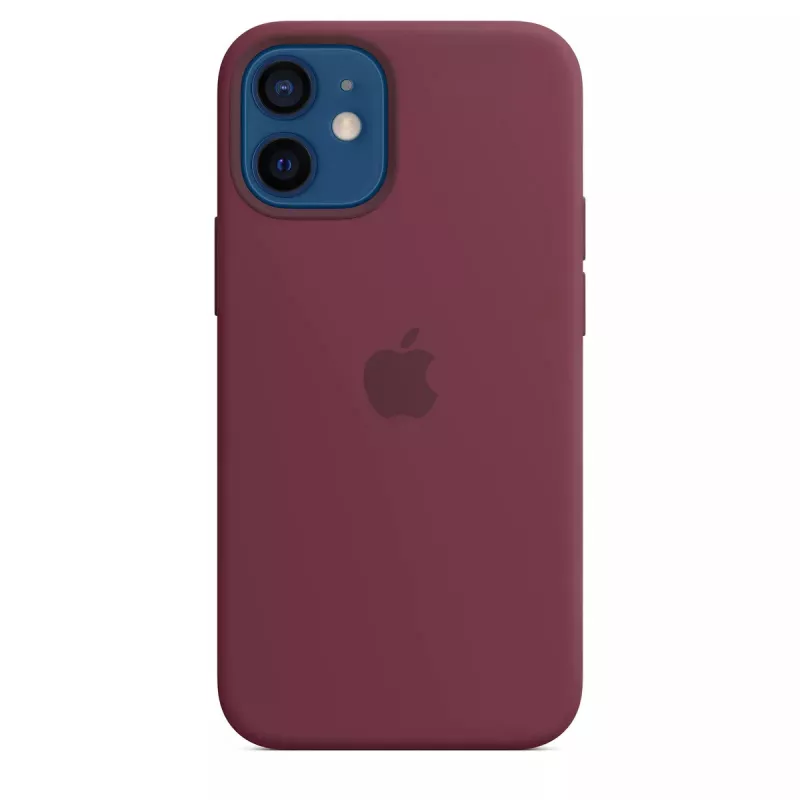 Cover Apple iPhone 12 mini Silicone Case with MagSafe Plum