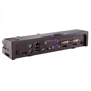 DELL 331-7947 nešiojamojo kompiuterio dokas / prievadų replikatorius, juodas