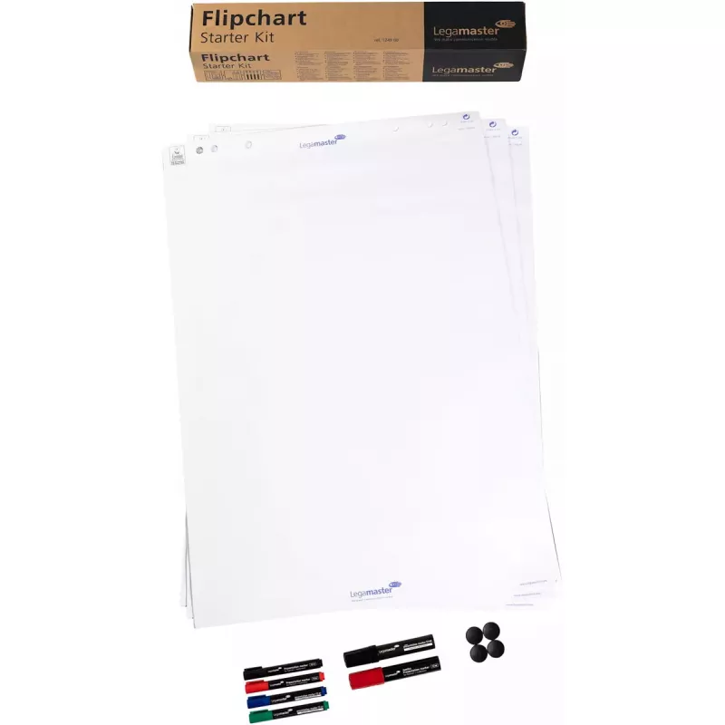 Legamaster 14 dalių pradmenų priedų rinkinys flipchartams