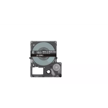 Etikečių juostelė Epson LK-5BWJ juoda balta terminio perkėlimo 1,8 cm