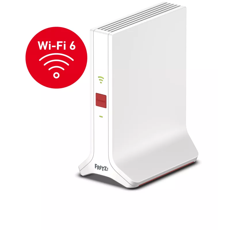 „Wi‑Fi“ kartotuvas FRITZ Repeater 3000 AX Edition – dviejų dažnių juostų 2,4/5 GHz, „Wi‑Fi 6“ (802.11ax), iki 2400 Mbps, Gigabit Ethernet