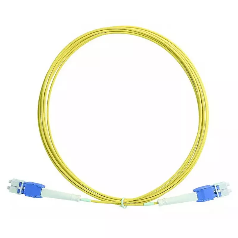 BlueOptics SFP8181BU5MK InfiniBand šviesolaidinis kabelis 5m LC Geltonas