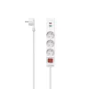 Hama 00223185 maitinimo ilgintuvas 1,4 m 3 kintamosios srovės lizdai (-ų) vidaus baltas