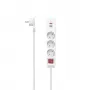 Hama 00223185 maitinimo ilgintuvas 1,4 m 3 kintamosios srovės lizdai (-ų) vidaus baltas