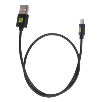 Techly ICOC MUSB312-CMAM05T USB laidas USB 3.2 Gen 1 (3.1 Gen 1) 0,5 m USB A USB C Juoda