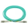 BlueOptics AJ835A InfiniBand šviesolaidinis kabelis 2 m LC Aqua OM3