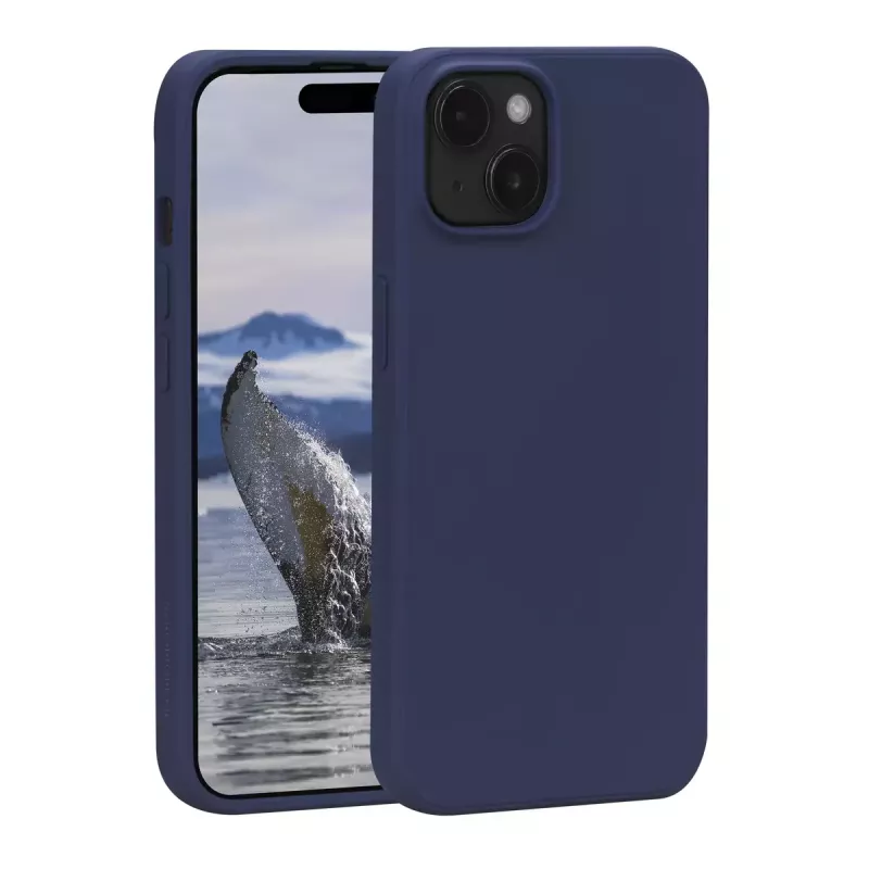 Dėklas dbramante1928 Greenland iPhone 15 Ramiojo vandenyno mėlynas Vienspalvis