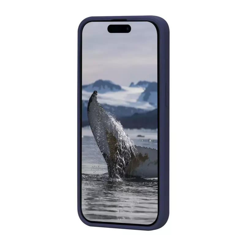 Dėklas dbramante1928 Greenland iPhone 15 Ramiojo vandenyno mėlynas Vienspalvis