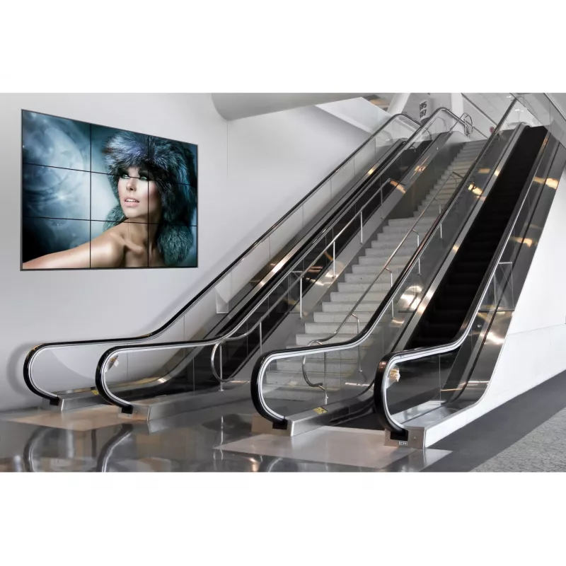 Peerless DS-VW765-LQR reklaminio ekrano laikiklis 165,1 cm (65 coliai) juodas