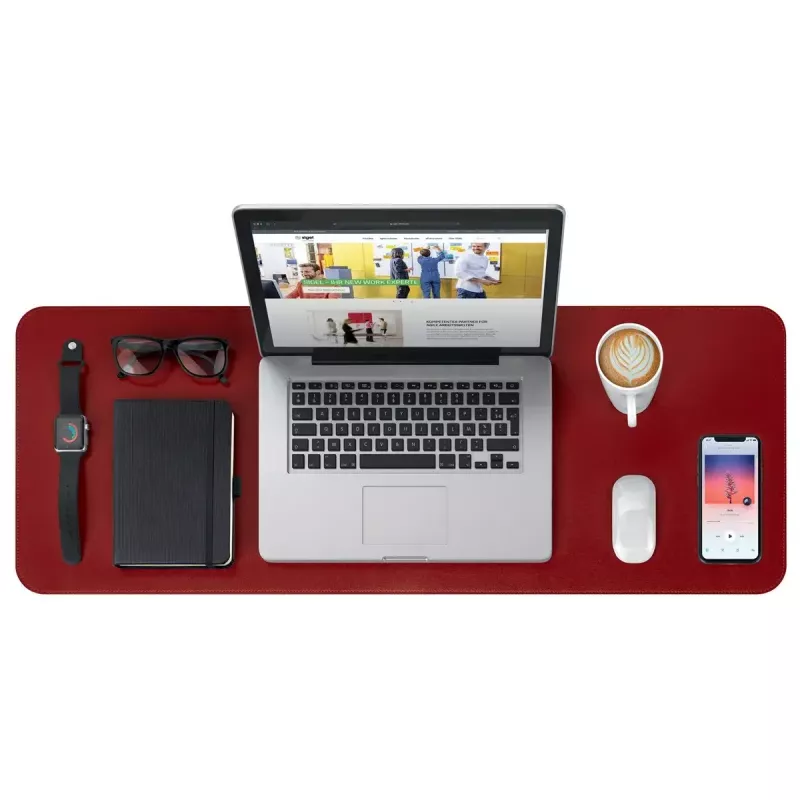 pelė Pad Sigel SA603 Juoda Red