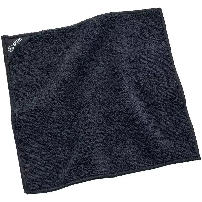Valymo šluostė iš mikropluošto Sigel BA110 Neodimio juoda 250x250mm