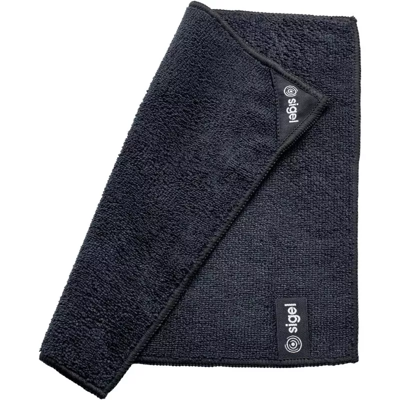 Valymo šluostė iš mikropluošto Sigel BA110 Neodimio juoda 250x250mm