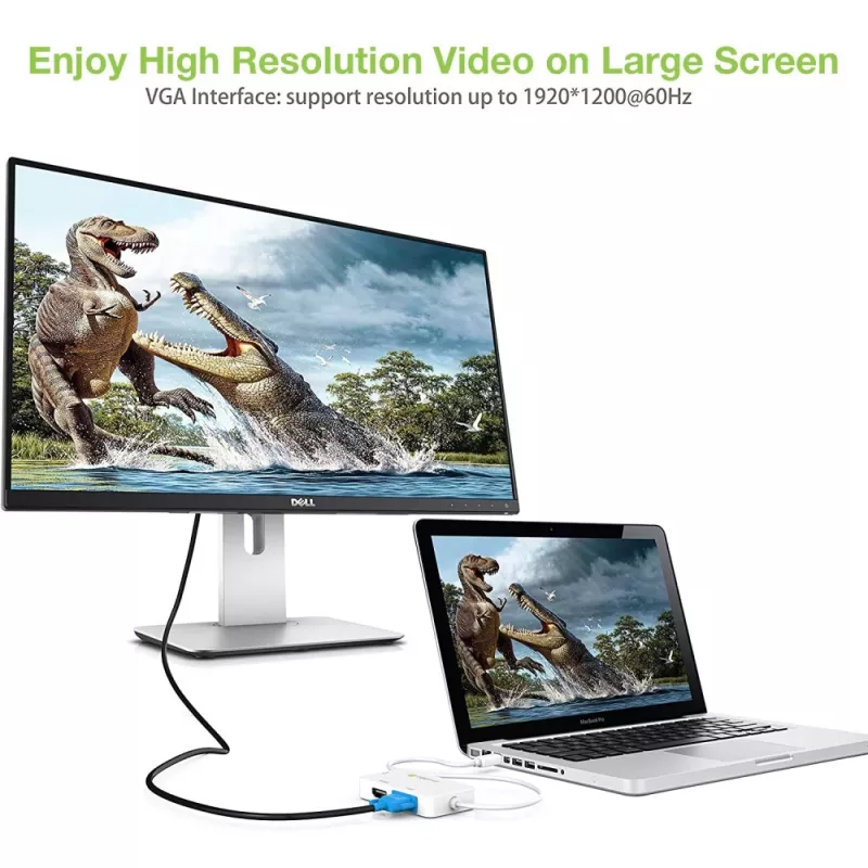 „Techly“ adapteris „3 in 1 Mini DisplayPort“ („Thunderbolt“) į HDMI / DVI / VGA IADAP MDP-COMBOF12