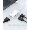 „Techly“ adapteris „3 in 1 Mini DisplayPort“ („Thunderbolt“) į HDMI / DVI / VGA IADAP MDP-COMBOF12