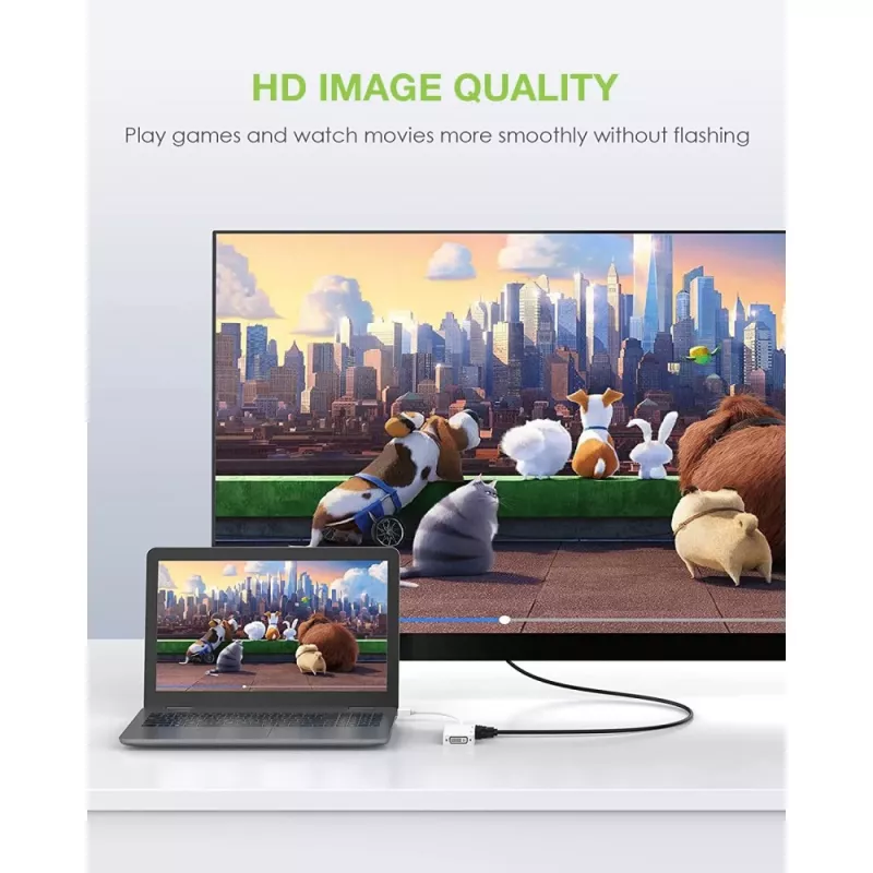 „Techly“ adapteris „3 in 1 Mini DisplayPort“ („Thunderbolt“) į HDMI / DVI / VGA IADAP MDP-COMBOF12