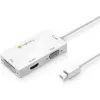 „Techly“ adapteris „3 in 1 Mini DisplayPort“ („Thunderbolt“) į HDMI / DVI / VGA IADAP MDP-COMBOF12